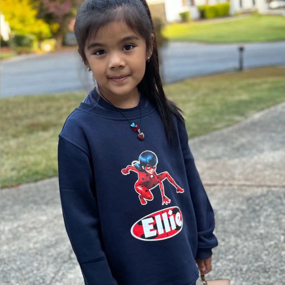 MIRACULOUS LADYBUG CUSTOMIZED SWEATER